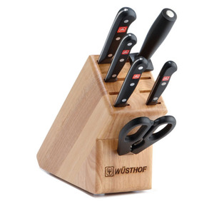 7pc Gourmet Knife Block Set