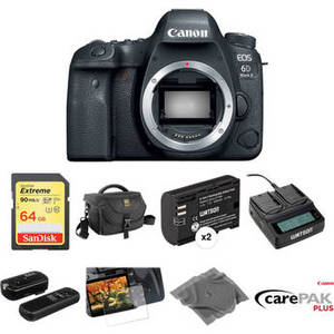EOS 6D Mark II DSLR Camera Body Deluxe Kit