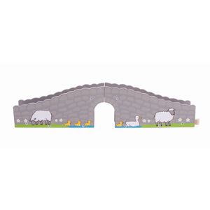 BigJigs Toys Farm Bridge