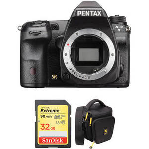 K-3 II DSLR Camera Body with Accessory Kit