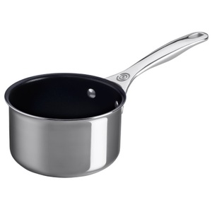 Stainless Steel Nonstick 1-1/3 Qt Open Saucepan
