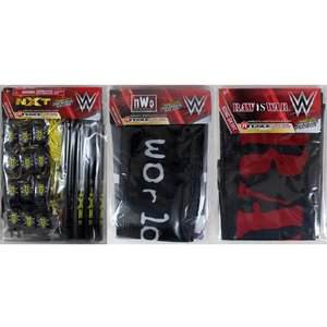 WWE PACKAGE DEAL NXT Upgrade Pack, Raw is War & N.W.O. (Ring Skirt & Mat) Ringside Exclusive Toy Wrestling Ring Accessories