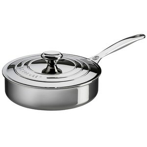 3 Qt Stainless Steel Saute Pan with Lid