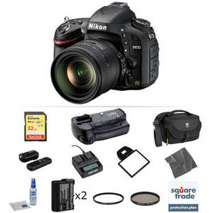 D610 DSLR Camera with 24-85mm Lens Deluxe Kit