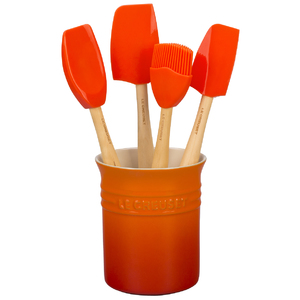 Craft Series 5pc Utensil Set w/ Crock Flame