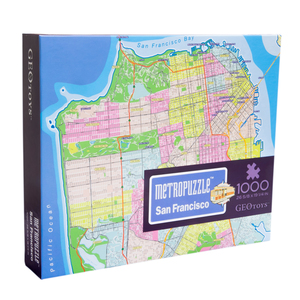 GEO TOYS MetroPuzzle San Francisco