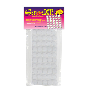 The StikkiWorks Co. Stikkidots, Pack Of 50 Dots, Bundle Of 6