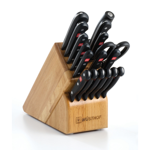 Gourmet 18 Pc. Cutlery Set w/Wood Block
