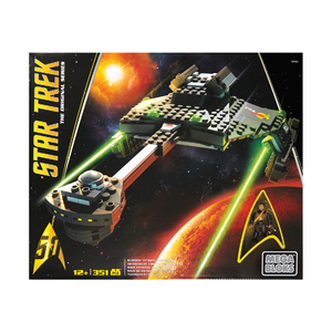 Mega Bloks Star Trek the Original Series - Klingon D7 Battle Cruiser: 351 Pcs