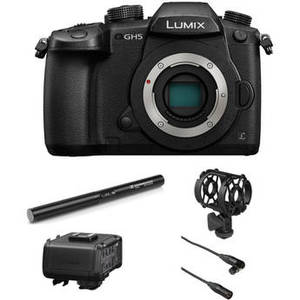 Lumix DC-GH5 Mirrorless Micro Four Thirds Digital Camera Audio Kit