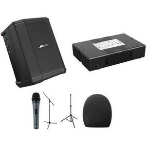 S1 Pro PA System Kit with Battery Pack, Microphone, and Stands