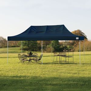 ShelterLogic Pop-Up 10' x 20' Truss Pro Canopy Tent with Black Cover