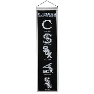 Winning Streak Chicago White Sox Wool Heritage Banner