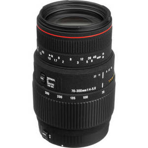 70-300mm f/4-5.6 APO DG Macro Autofocus Lens for Sigma Cameras