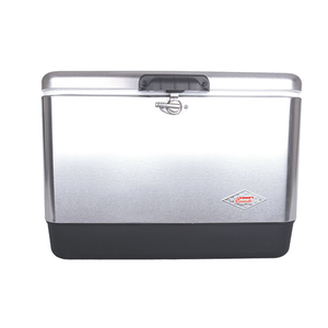 54 Qt Stainless Steel Belted Cooler