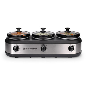 Three 1.5 Qt Slow Cooker Server