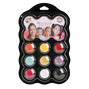 KSM Toys 9 Princess Color Face Paints