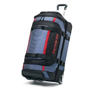Ripstop 35" Wheeled Duffel Blue