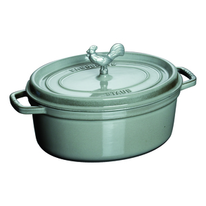 Cast Iron 5.75qt Coq au Vin Cocotte Graphite Gray