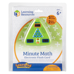 Learning Resources Minute Math Electronic Flash Card