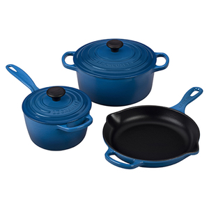 5pc Cast Iron Cookware Set Marseille