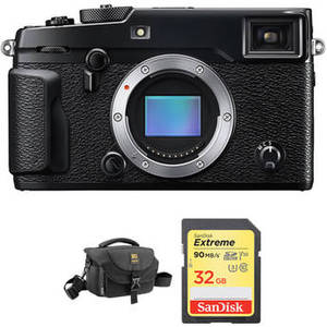 X-Pro2 Mirrorless Digital Camera Body and 16GB SD Card Kit