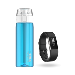 Charge 2 Fitness Combo: 24oz Hydration Bottle & Charge 2 Wristband Small