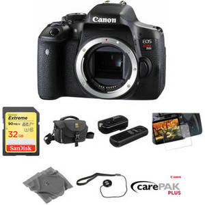EOS Rebel T6i DSLR Camera Body Deluxe Kit