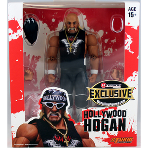 WWE &quot;Red & White&quot; Hollywood Hulk Hogan - Ringside Collectibles Exclusive Toy Wrestling Action Figure