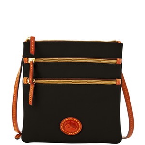 Nylon North South Triple Zip