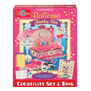 TS Shure Ballerina Jewelry Box Creativity Set and Book