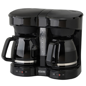 Dual Carafe 12-Cup Coffeemaker