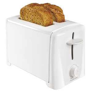 2 Slice Toaster White
