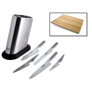 Global 6pc Knife Block Set
