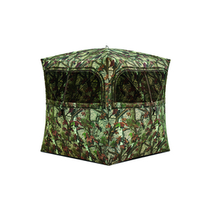 Grounder 350 Hunting Blind w/ Bloodtrail Woodland Camo