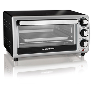 4-Slice Stainless Steel Toaster Oven