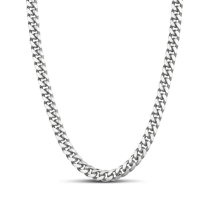 Sterling Silver 220 Gauge Diamond Cut Curb Chain, 24 Inches.