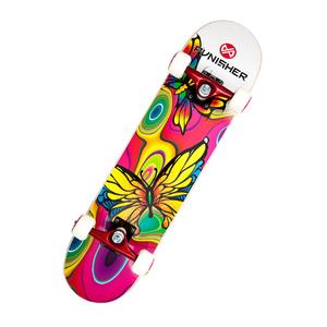 Punisher Skateboards  Butterfly Jive 31.5-inch Complete Skateboard
