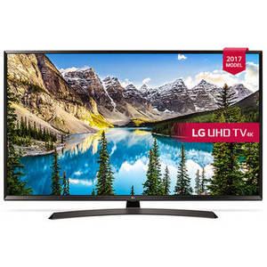 UJ634-Series 43"-Class HDR UHD Smart Multi-System IPS LED TV