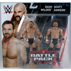 WWE Scott Dawson & Dash Wilder (The Revival) -  Battle Packs 51 Toy Wrestling Action Figures