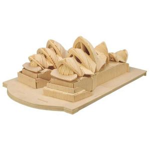 Puzzled Sydney Opera House Wooden Puzzle