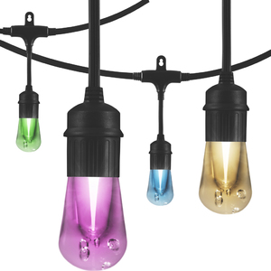 Vintage Seasons LED Cafe Lights 48-Feet