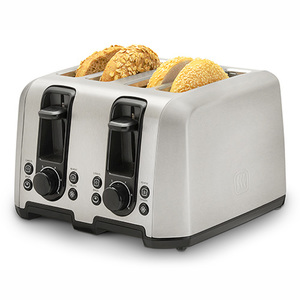 4-Slice Stainless Steel Toaster w/ Extra Wide Slots