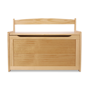 Wooden Toy Chest Honey
