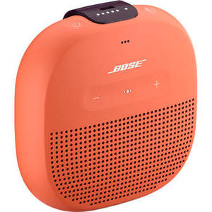 SoundLink Micro Bluetooth Speaker (Bright Orange with Dark Plum Strap)
