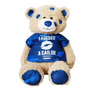 Homefront Girl I Kissed a Sailor Teddy Bear