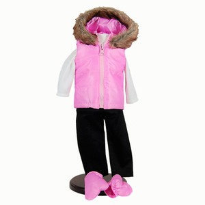 The Queen's Treasures Pink Winter Fun Outfit, For 18" Dolls & American Girl®