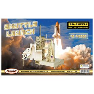 Puzzled Shuttle Launch