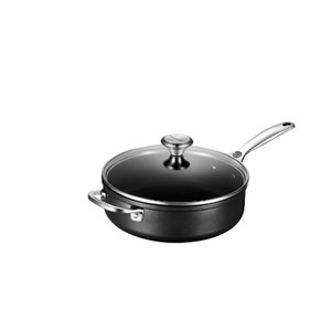 4.25qt Toughened Nonstick Saute Pan w/ Lid