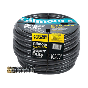Flexogen 100-Foot 8-Layer Garden Hose Gray